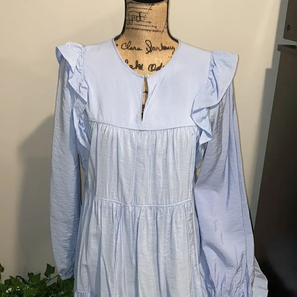 LAST CHANCE Zara A-line dress with ruffles - Picture 7 of 10